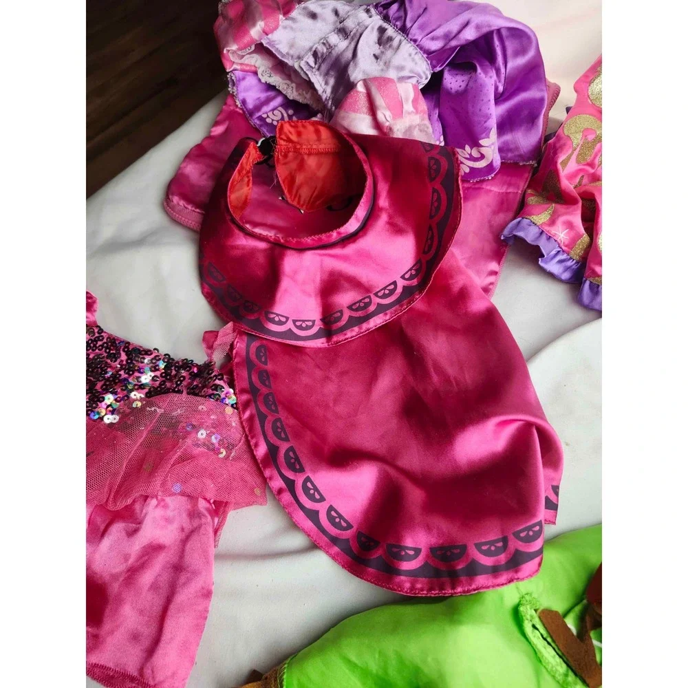 Build-A-Bear Workshop Clothing Lot Disney Princess Aurora My Little Pony 8pc